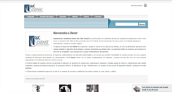 Desktop Screenshot of dienst.com.pe